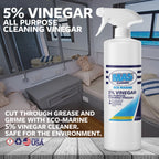 MA5X Vinegar Cleaner - 5% Solution for Boat & Home