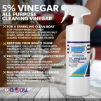 MA5X Vinegar Cleaner - 5% Solution for Boat & Home